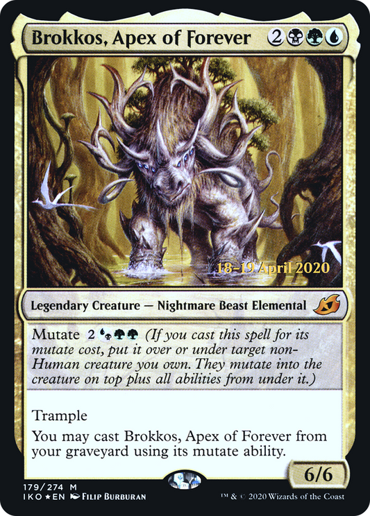 Brokkos, Apex of Forever (PRE-179S) (Foil)