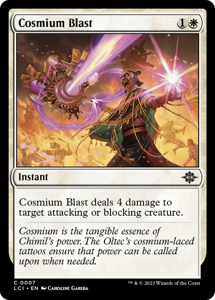 Cosmium Blast (LCI-007) (Foil)