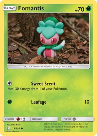 Fomantis (UNM-015) (Reverse Holofoil)