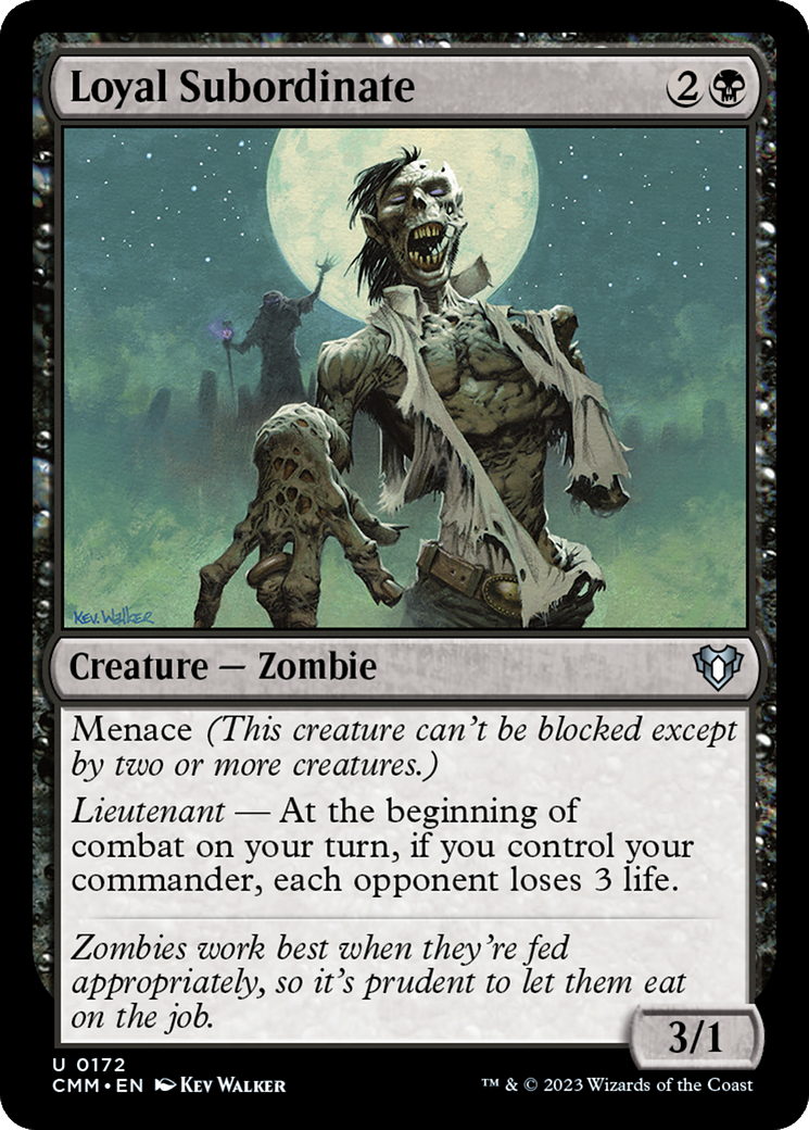 Loyal Subordinate (CMM-172)