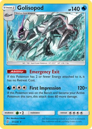 Golisopod (UNM-) (Holofoil)