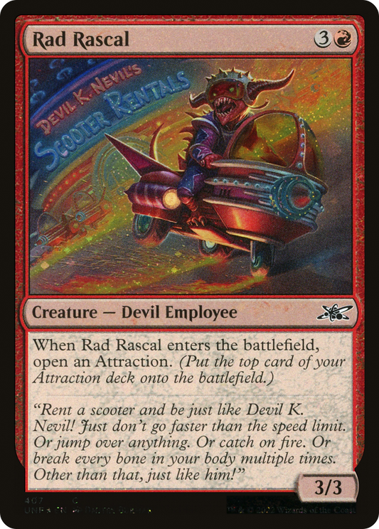 Rad Rascal (UNF-407) (Galaxy Foil)