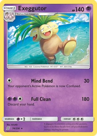 Exeggutor (UNM-) (Reverse Holofoil)