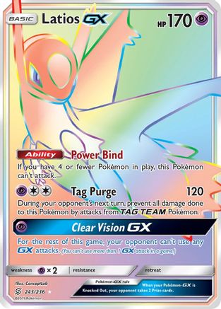 Latios GX (Secret) (UNM-) (Holofoil)