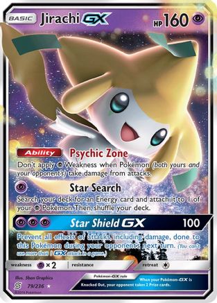 Jirachi GX (UNM-079) (Holofoil)