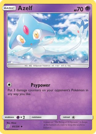 Azelf (UNM-085) (Reverse Holofoil)