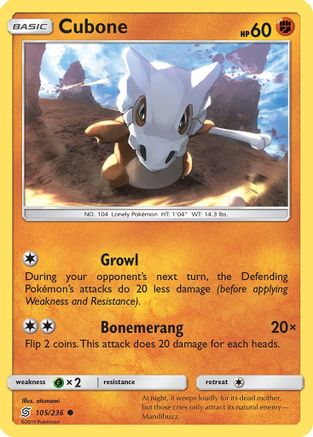 Cubone (UNM-105)