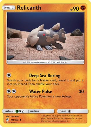 Relicanth (UNM-111) (Reverse Holofoil)