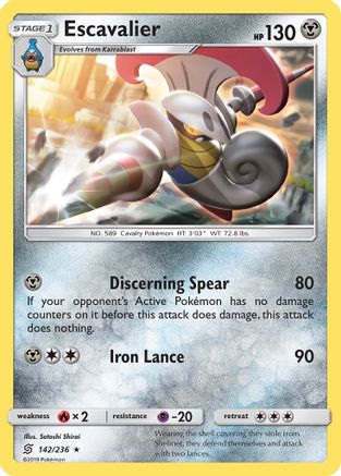 Escavalier (UNM-) (Reverse Holofoil)