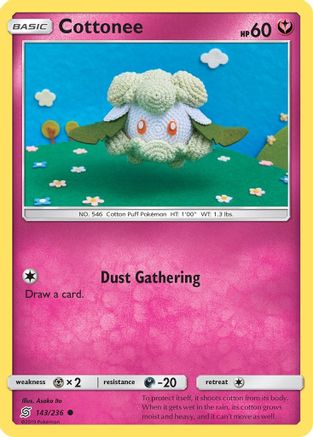 Cottonee (UNM-143) (Reverse Holofoil)