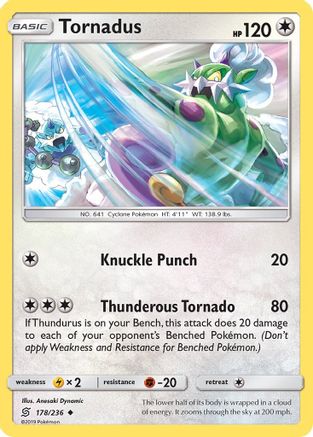 Tornadus (UNM-) (Reverse Holofoil)
