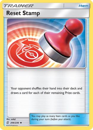 Reset Stamp (UNM-206) (Reverse Holofoil)