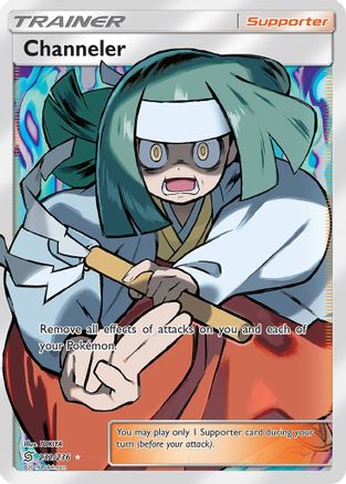 Channeler (Full Art) (UNM-) (Holofoil)