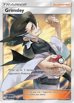Grimsley (Full Art) (UNM-234) (Holofoil)