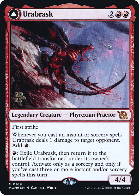 Urabrask // The Great Work (PRE-169S) (Foil)