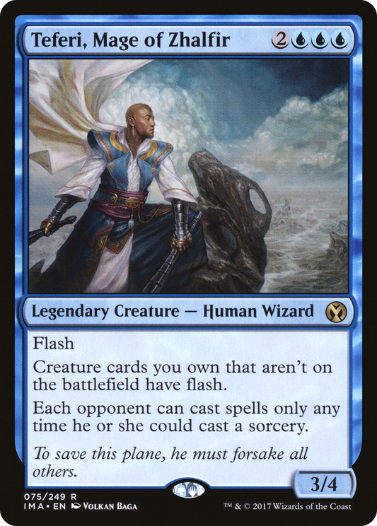 Teferi, Mage of Zhalfir (IMA-075) (Foil)