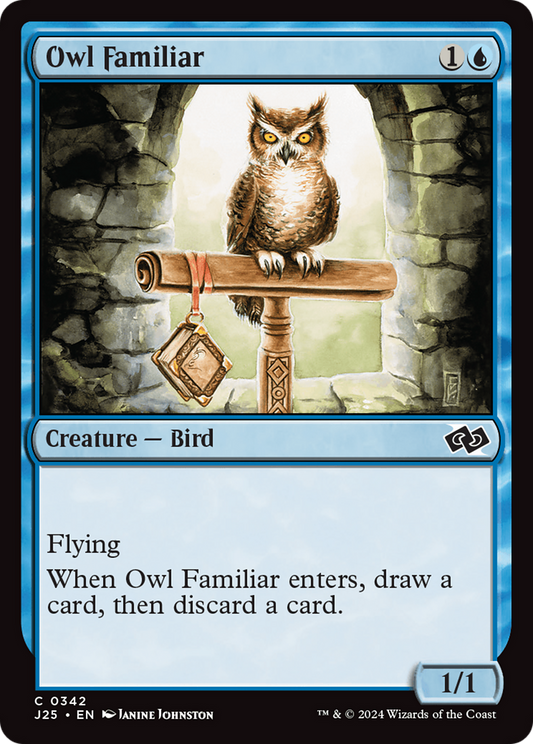 Owl Familiar (J25-342)