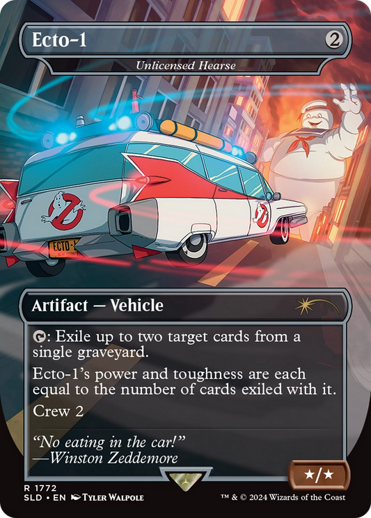 Ecto-1 / Unlicensed Hearse (SLD-1772) (Borderless)