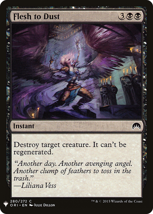 Flesh to Dust (LIST-ORI-280)