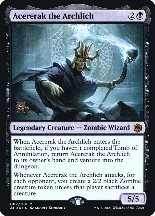 Acererak the Archlich (PRE-87S) (Foil)
