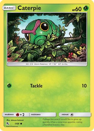 Caterpie (HIF-001) (Reverse Holofoil)