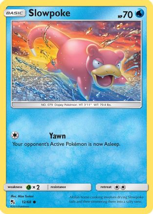 Slowpoke (HIF-012) (Reverse Holofoil)