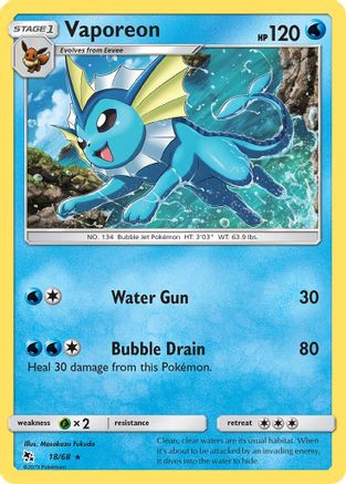 Vaporeon (HIF-018) (Holofoil)