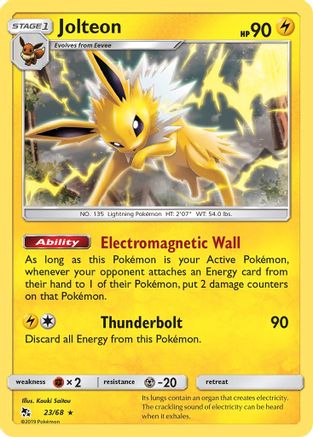 Jolteon (HIF-023) (Reverse Holofoil)