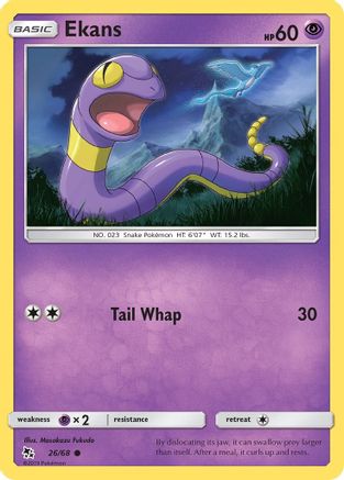 Ekans (26) (HIF-026) (Reverse Holofoil)
