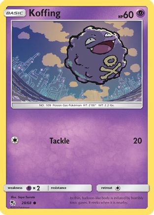Koffing (HIF-028) (Reverse Holofoil)