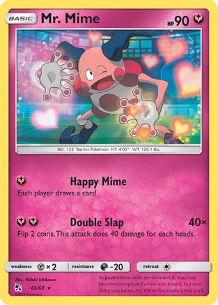 Mr. Mime (HIF-043) (Reverse Holofoil)