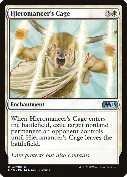 Hieromancer's Cage (M19-014) (Foil)