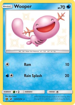 Wooper (HIF:SV-SV9) (Holofoil)