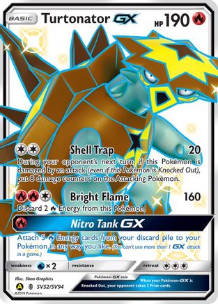 Turtonator GX (HIF:SV-SV52) (Holofoil)