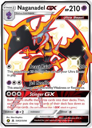 Naganadel GX (HIF:SV-SV63) (Holofoil)