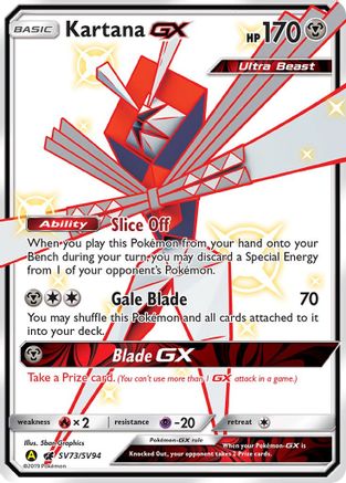 Kartana GX (HIF:SV-SV73) (Holofoil)