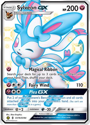 Sylveon GX (HIF:SV-) (Holofoil)
