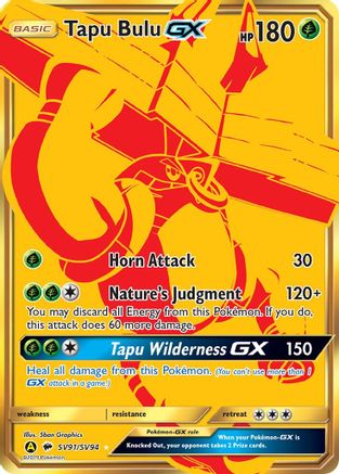 Tapu Bulu GX (HIF:SV-) (Holofoil)