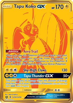 Tapu Koko GX (HIF:SV-) (Holofoil)