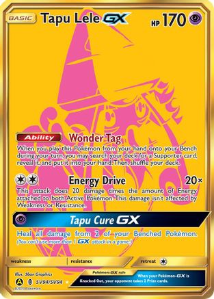 Tapu Lele GX (HIF:SV-) (Holofoil)