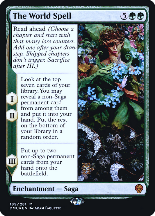 The World Spell (PRE-189S) (Foil)