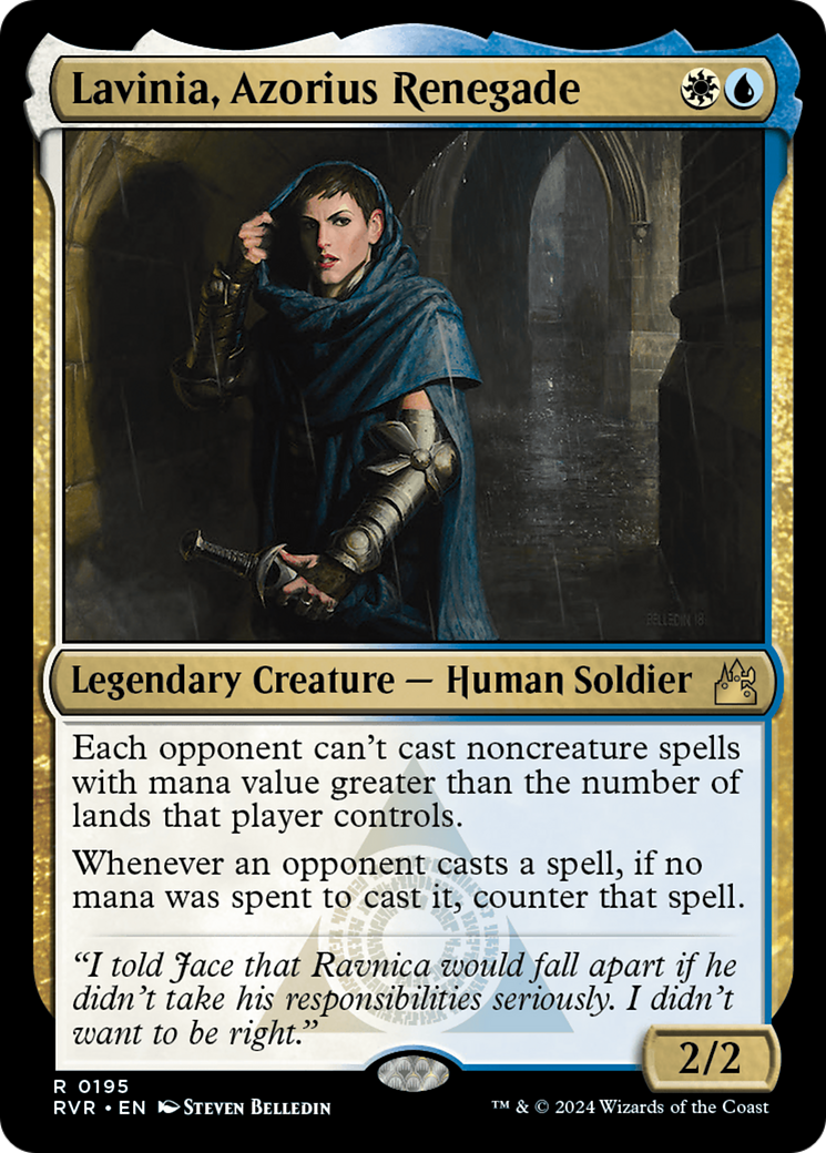 Lavinia, Azorius Renegade (RVR-195) (Foil)
