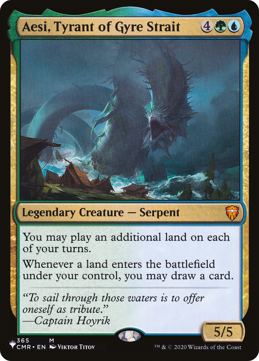 Aesi, Tyrant of Gyre Strait (LIST-CMR-365)