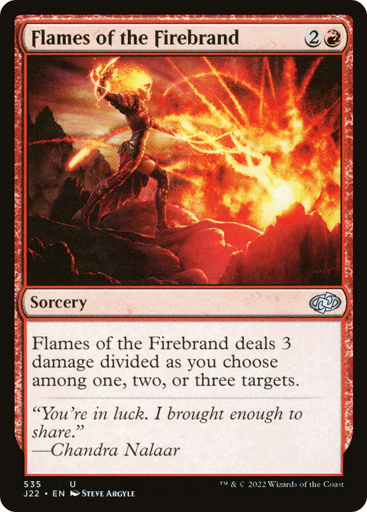 Flames of the Firebrand (J22-535)