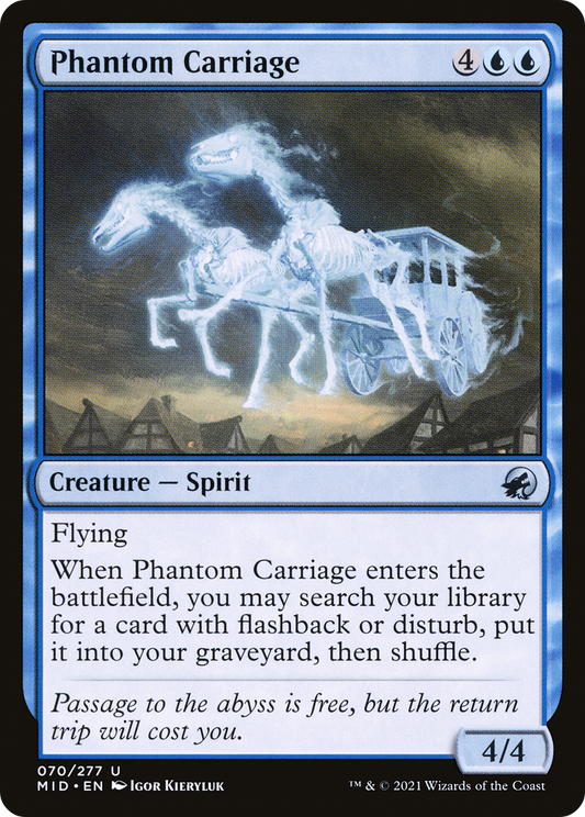 Phantom Carriage (MID-070) (Foil)