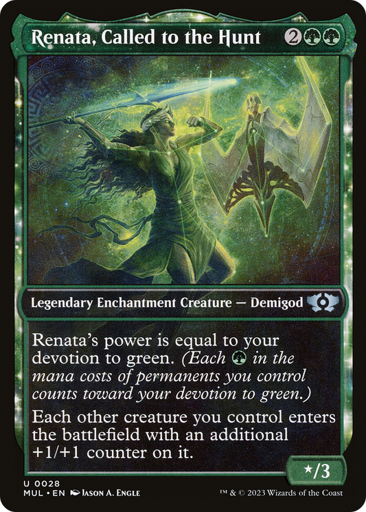 Renata, Called to the Hunt (MUL-028) (Showcase)