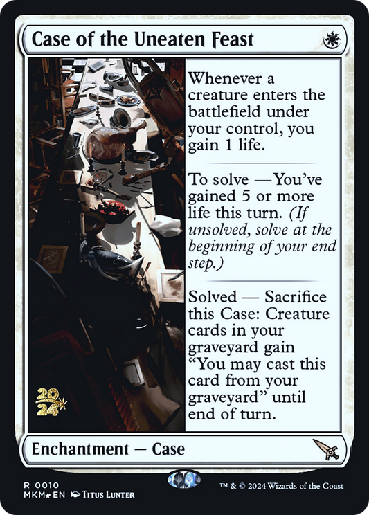 Case of the Uneaten Feast (PRE-10S) (Foil)
