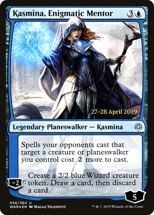 Kasmina, Enigmatic Mentor (PRE-56S) (Foil)