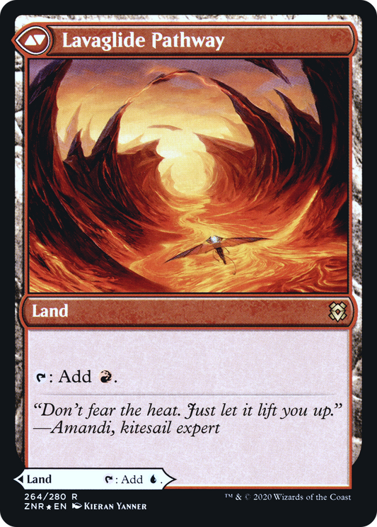Riverglide Pathway // Lavaglide Pathway (PRE-264S) (Foil)