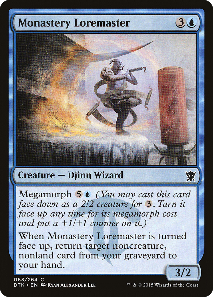Monastery Loremaster (DTK-063) (Foil)